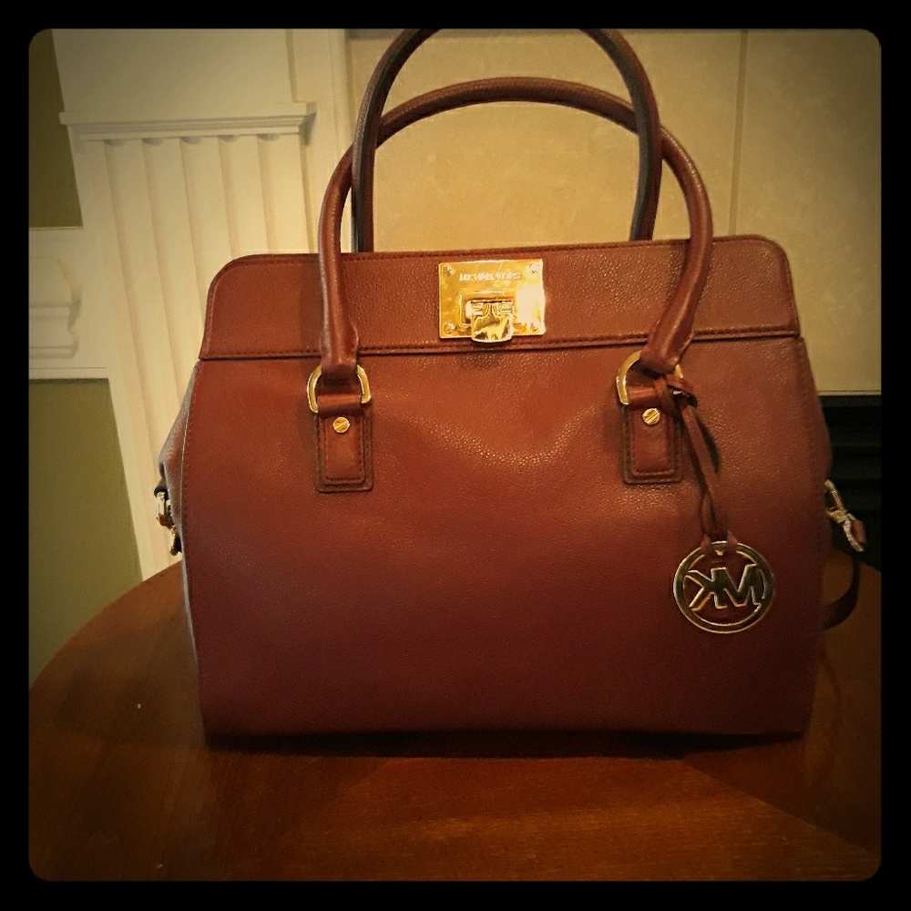 Mk leather handbag
